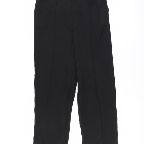 bm collection Womens Black   Trousers  Size 10 L28 in - jogger style