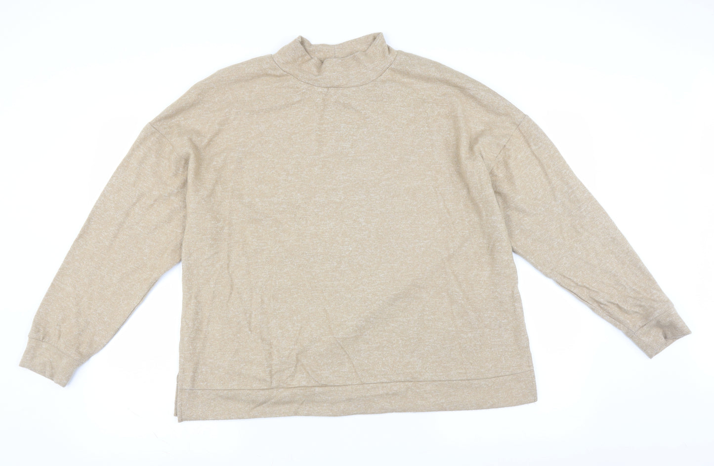 Marks and Spencer Womens Beige   Pullover Jumper Size 12