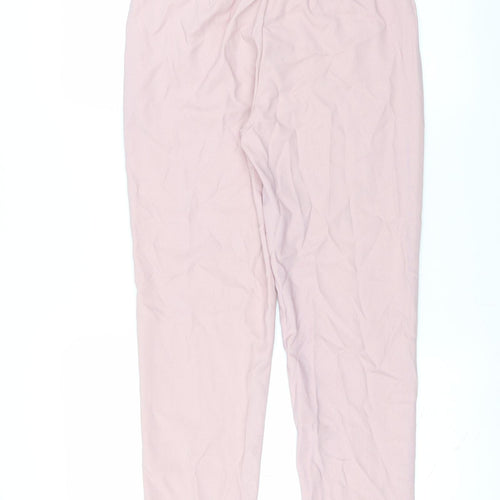 PRETTYLITTLETHING Womens Pink   Trousers  Size 6 L28 in