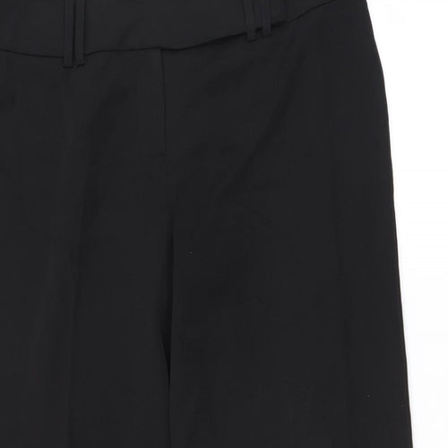 South Womens Black   Trousers  Size 16 L26 in