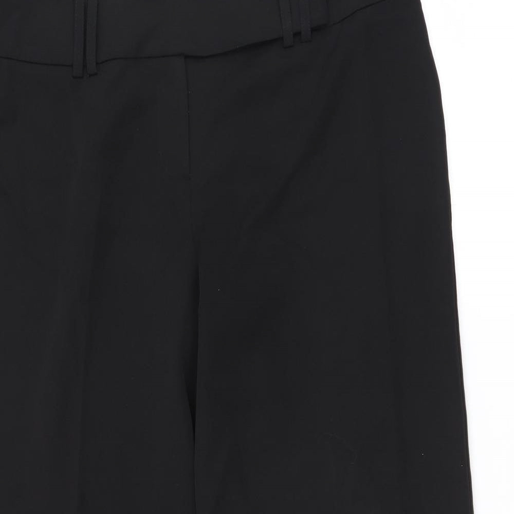 South Womens Black   Trousers  Size 16 L26 in