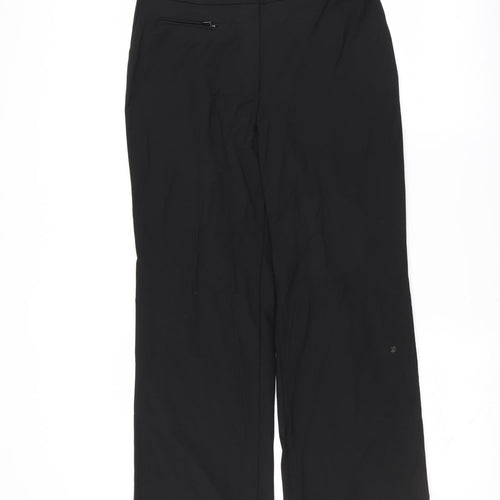 Marks and Spencer Womens Black   Trousers  Size 12 L27 in
