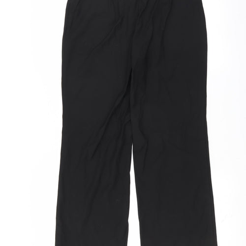 Marks and Spencer Womens Black   Trousers  Size 12 L27 in