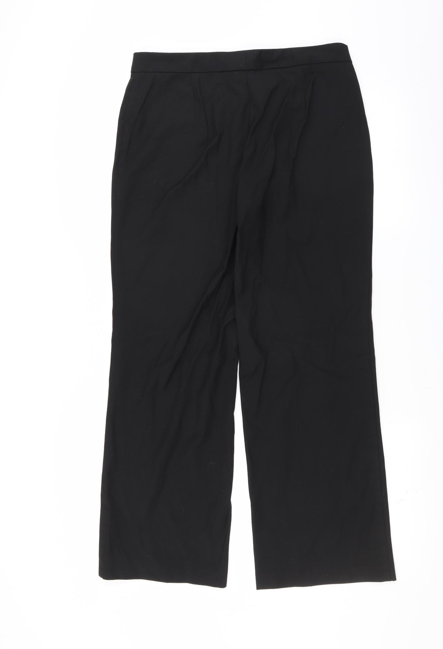 Marks and Spencer Womens Black   Trousers  Size 12 L27 in