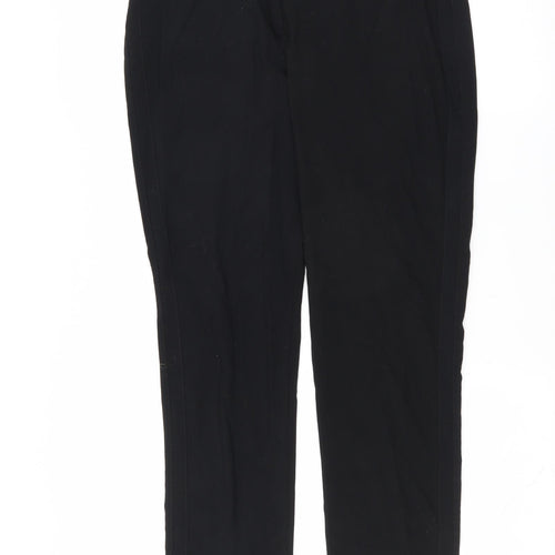 Marks and Spencer Womens Black   Trousers  Size 12 L27 in