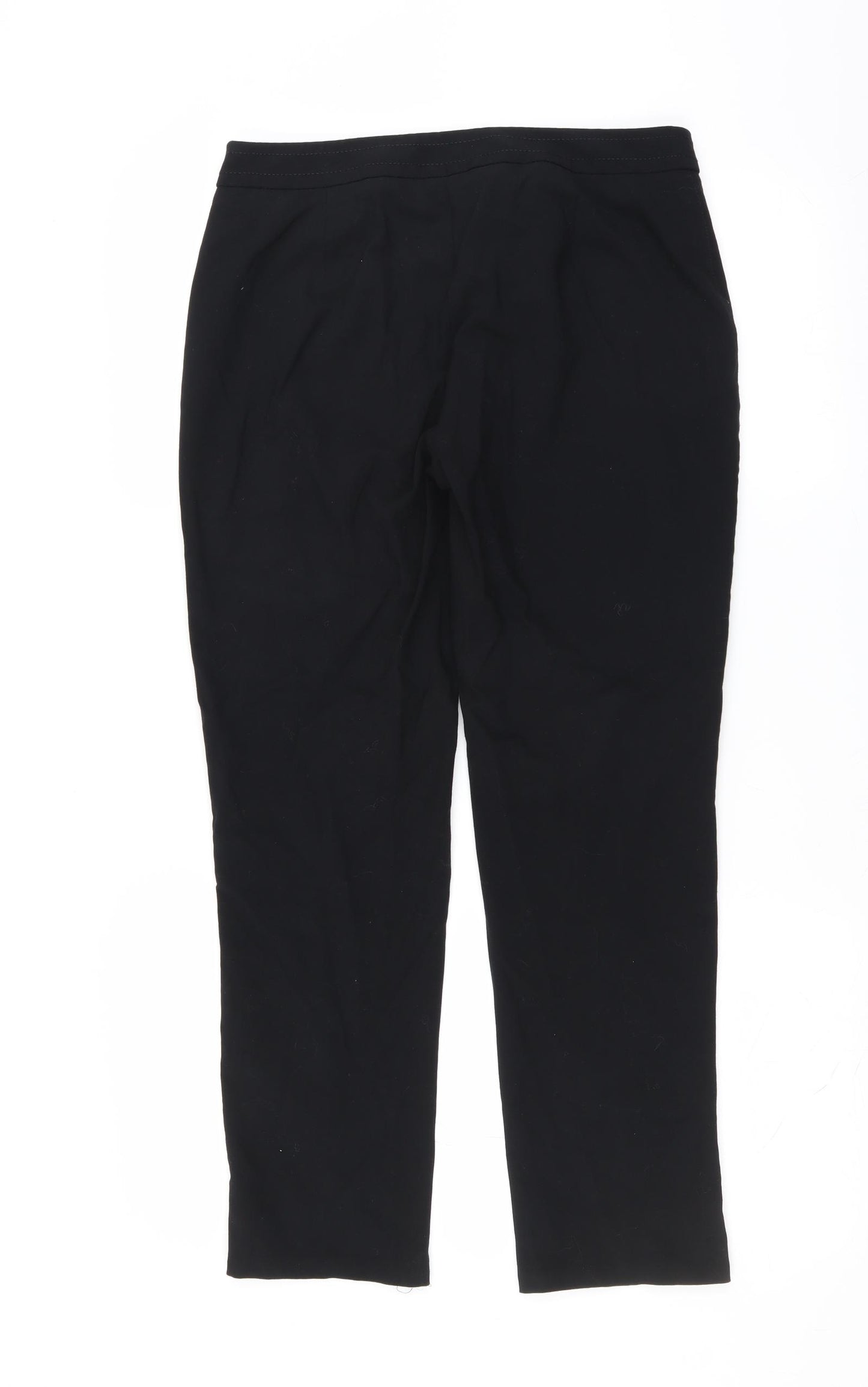 Marks and Spencer Womens Black   Trousers  Size 12 L27 in