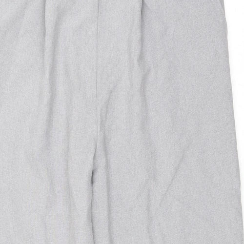 Slimma Womens Grey   Trousers  Size 14 L27 in