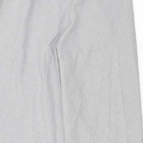 Slimma Womens Grey   Trousers  Size 14 L27 in