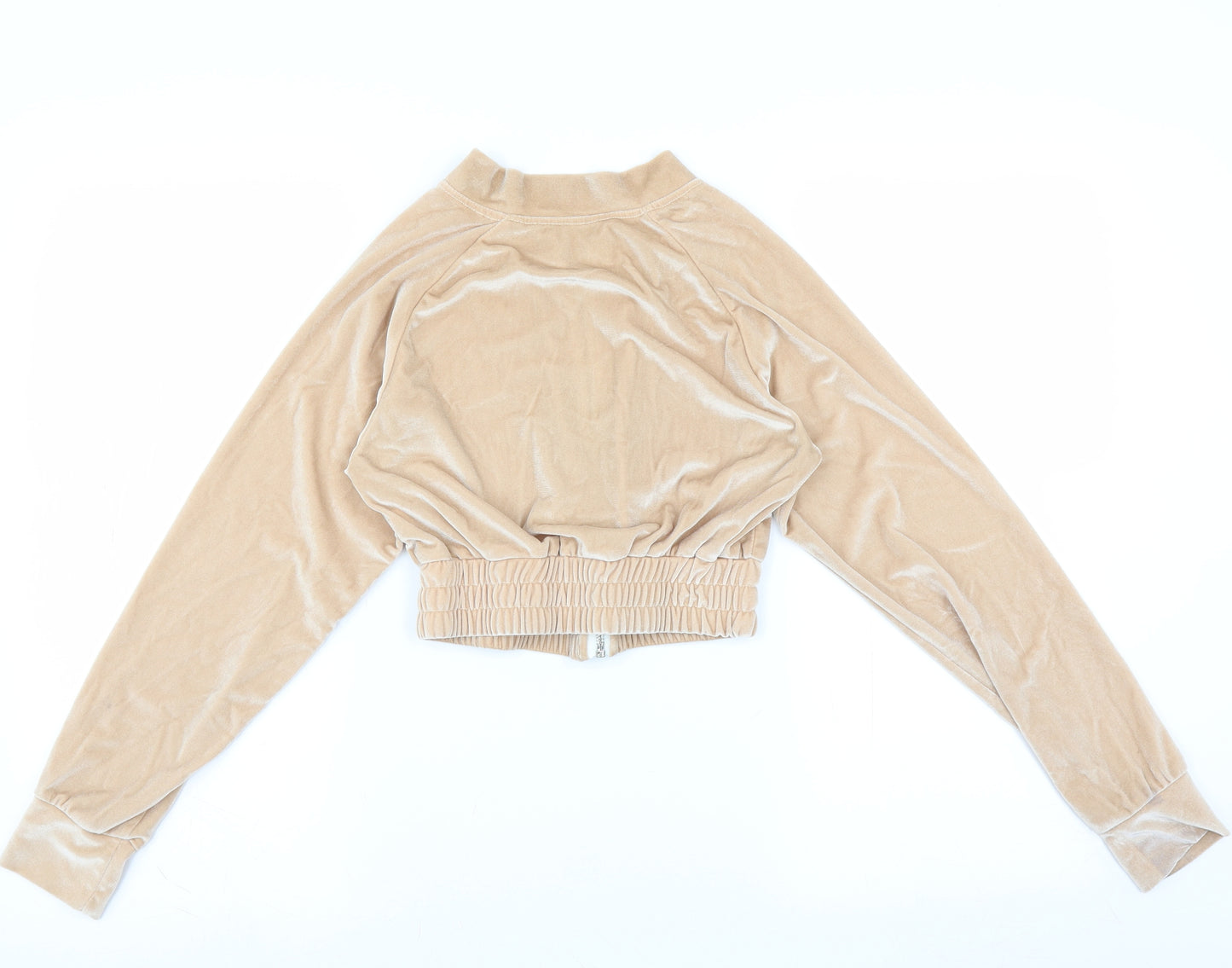 Preworn Womens Beige   Full Zip Jumper Size S  - cropped