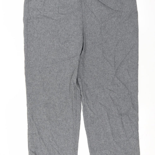 Bonmarché Womens Grey   Trousers  Size 14 L27 in