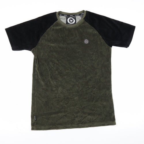 intense Mens Green    T-Shirt Size S
