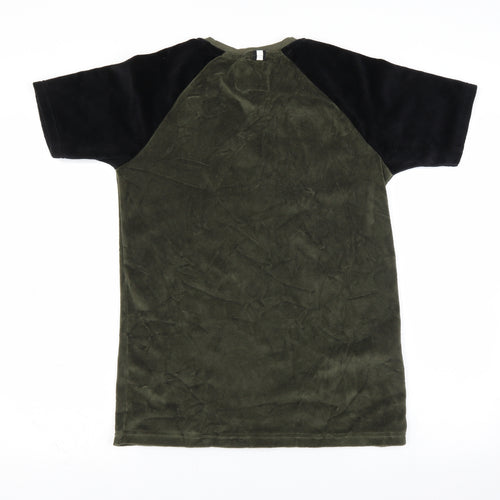 intense Mens Green    T-Shirt Size S