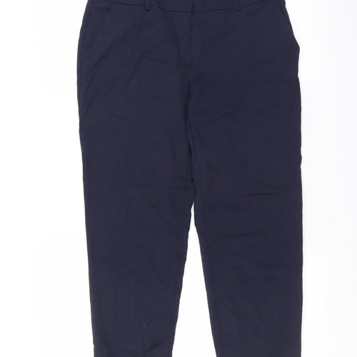 Dorothy Perkins Womens Blue   Trousers  Size 10 L27 in