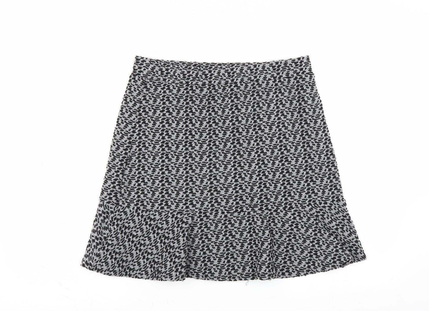 Sainsburys Womens Grey   A-Line Skirt Size 14