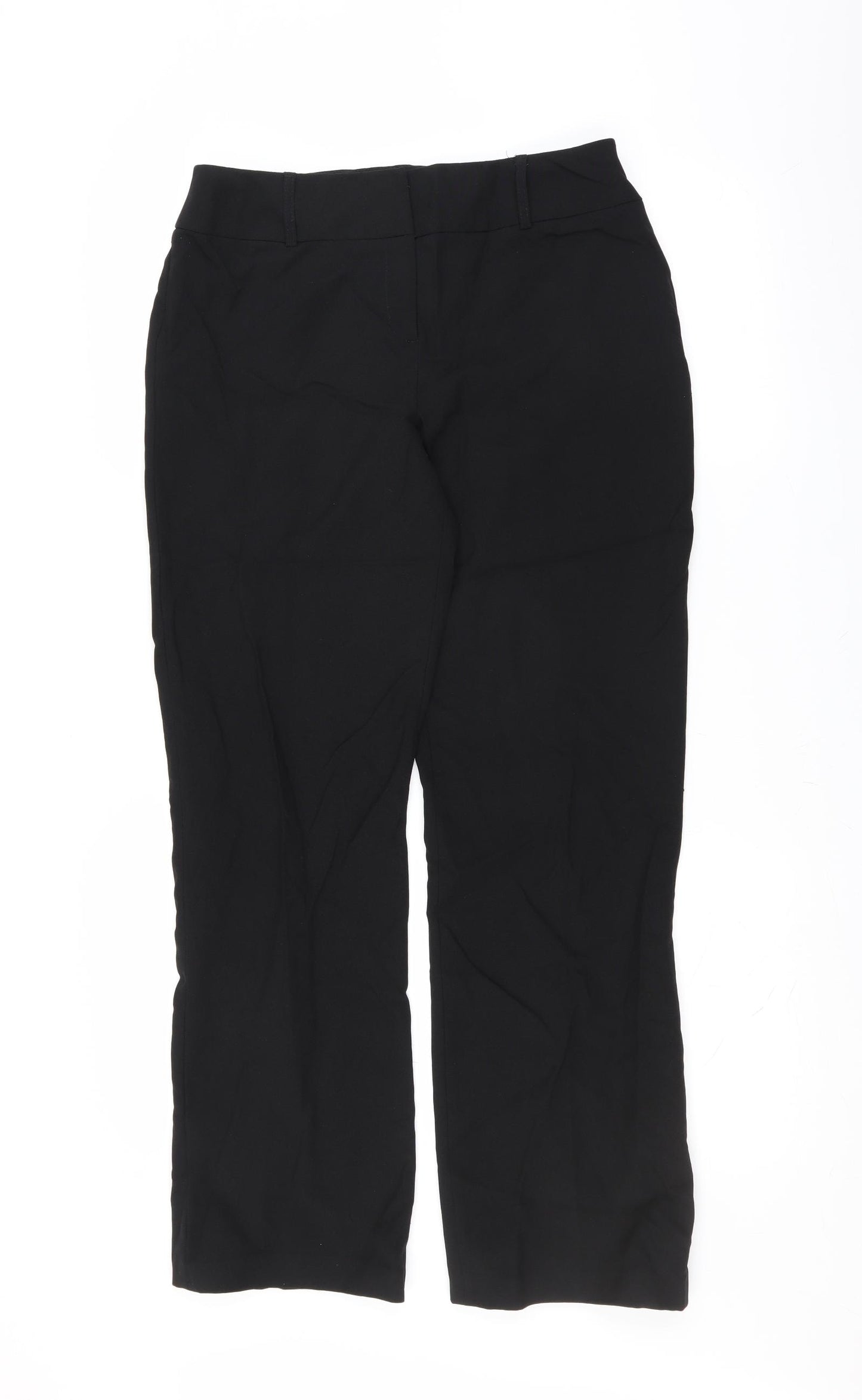 George Womens Black   Trousers  Size 12 L31 in
