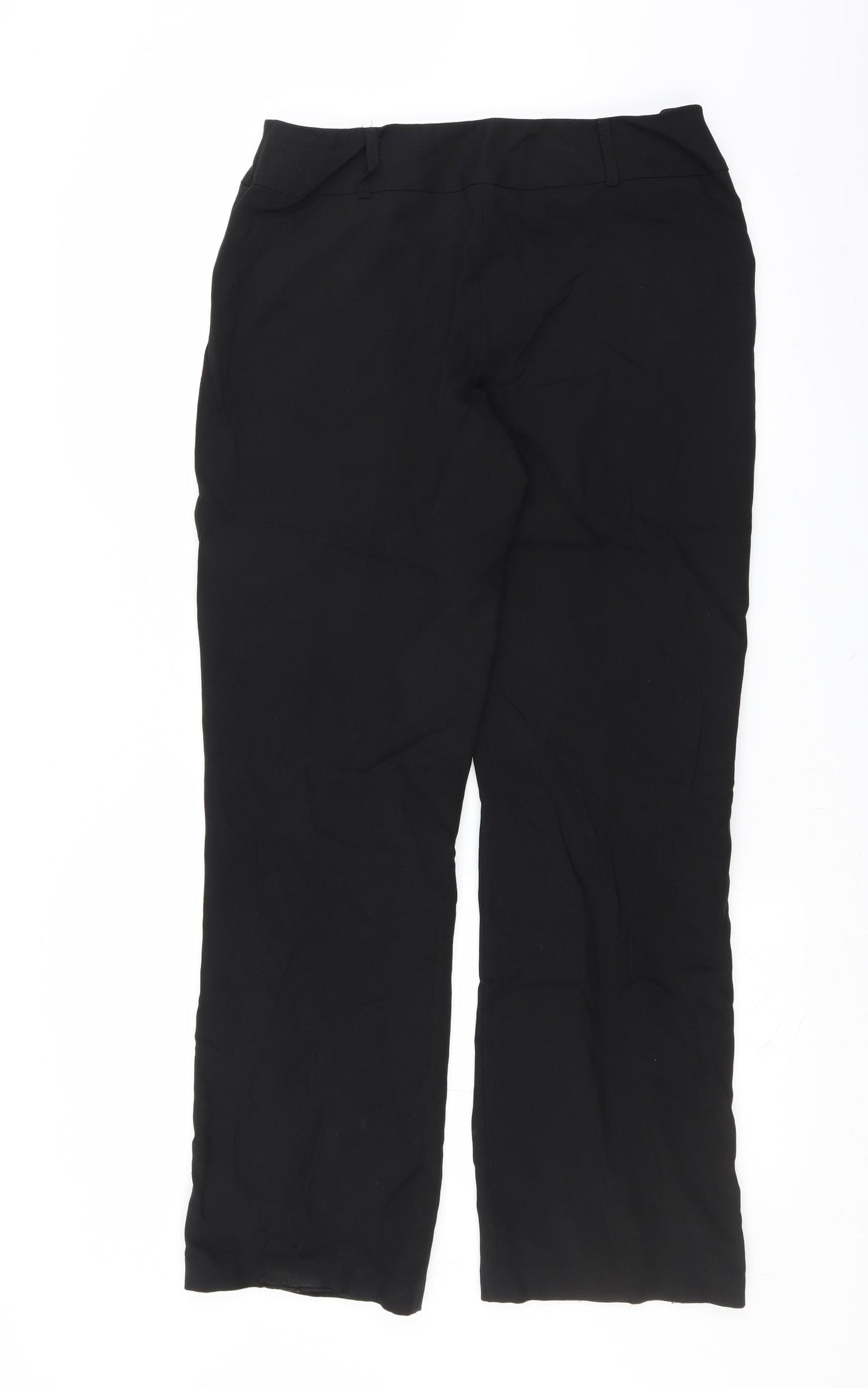 George Womens Black   Trousers  Size 12 L31 in