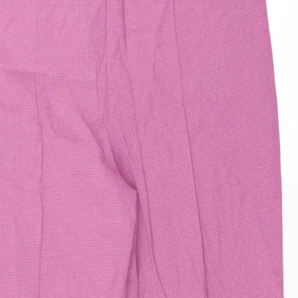 Marks and Spencer Womens Pink   Trousers  Size 14 L29 in