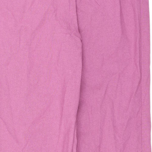 Marks and Spencer Womens Pink   Trousers  Size 14 L29 in