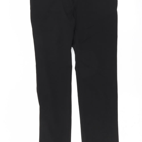 Sainsburys Womens Black   Trousers  Size 10 L30 in