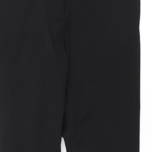Sainsburys Womens Black   Trousers  Size 10 L30 in