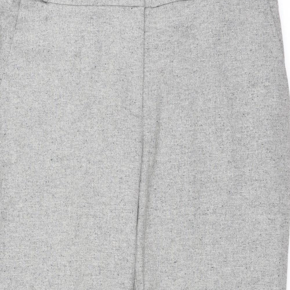 Marks and Spencer Womens Grey   Trousers  Size 18 L25 in