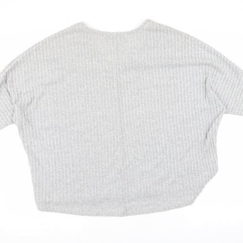 New Look Womens Grey   Pullover Jumper Size S