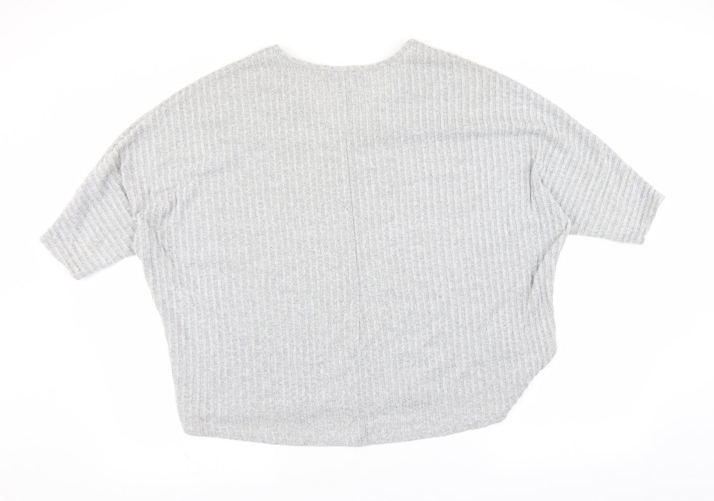 New Look Womens Grey   Pullover Jumper Size S
