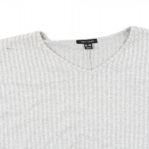 New Look Womens Grey   Pullover Jumper Size S