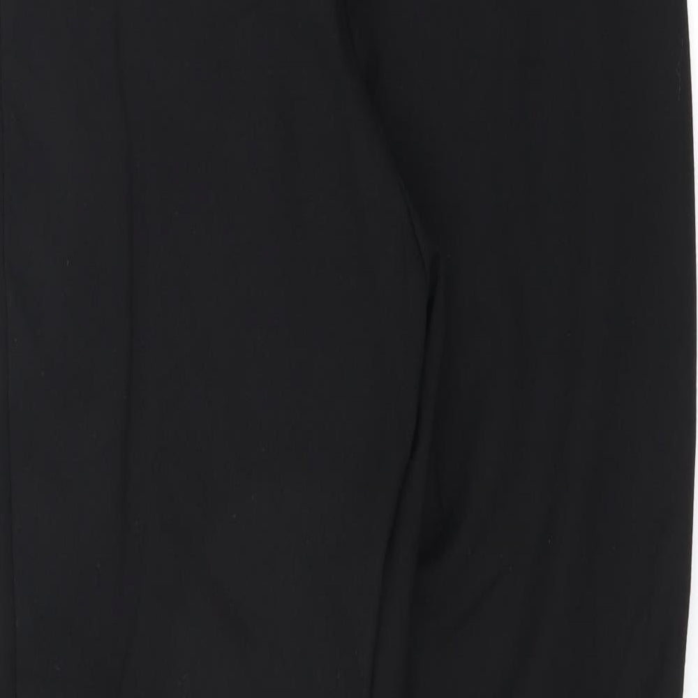 Marks and Spencer Womens Black   Trousers  Size 14 L28 in - legging style