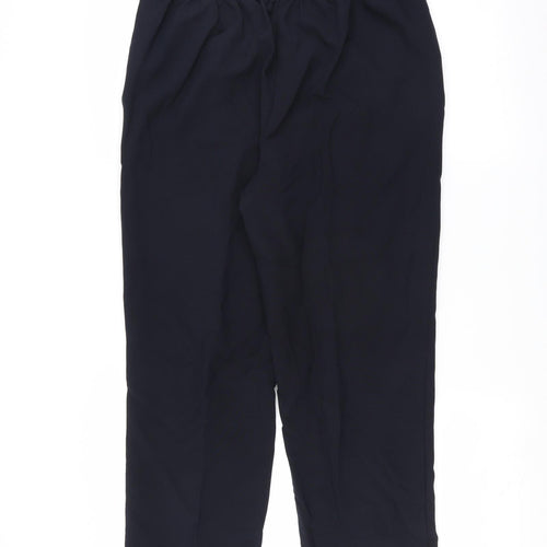ISLE Womens Blue   Trousers  Size 14 L25 in