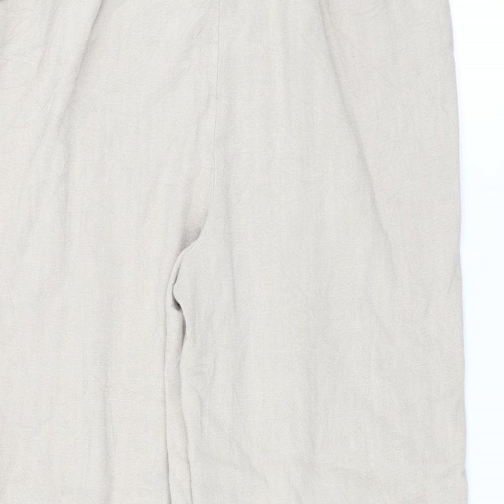 George Womens Beige   Trousers  Size 12 L26 in