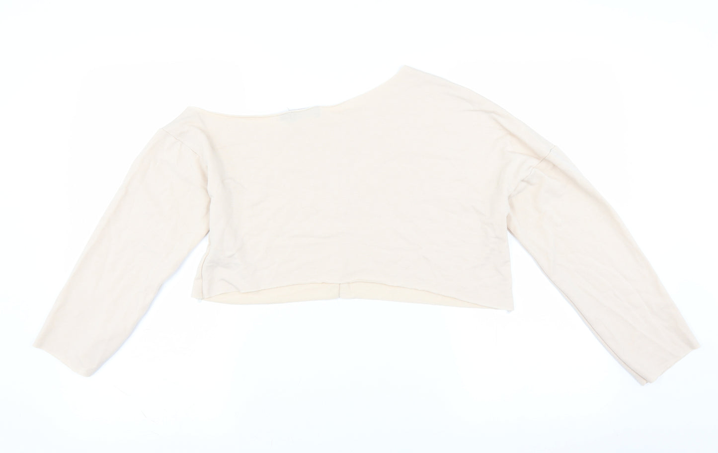 PRETTYLITTLETHING Womens Pink   Pullover Jumper Size 8  - cropped
