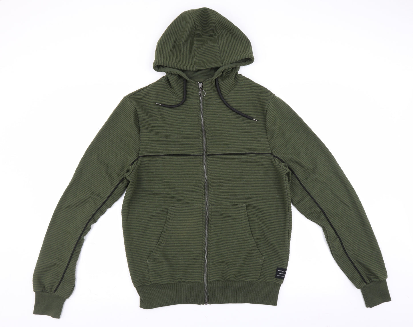 Primark Girls Green   Full Zip Hoodie Size M