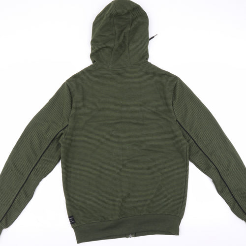 Primark Girls Green   Full Zip Hoodie Size M