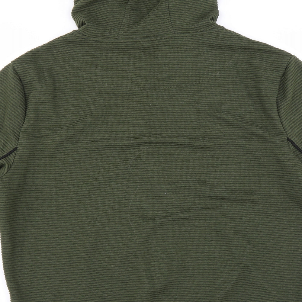 Primark Girls Green   Full Zip Hoodie Size M