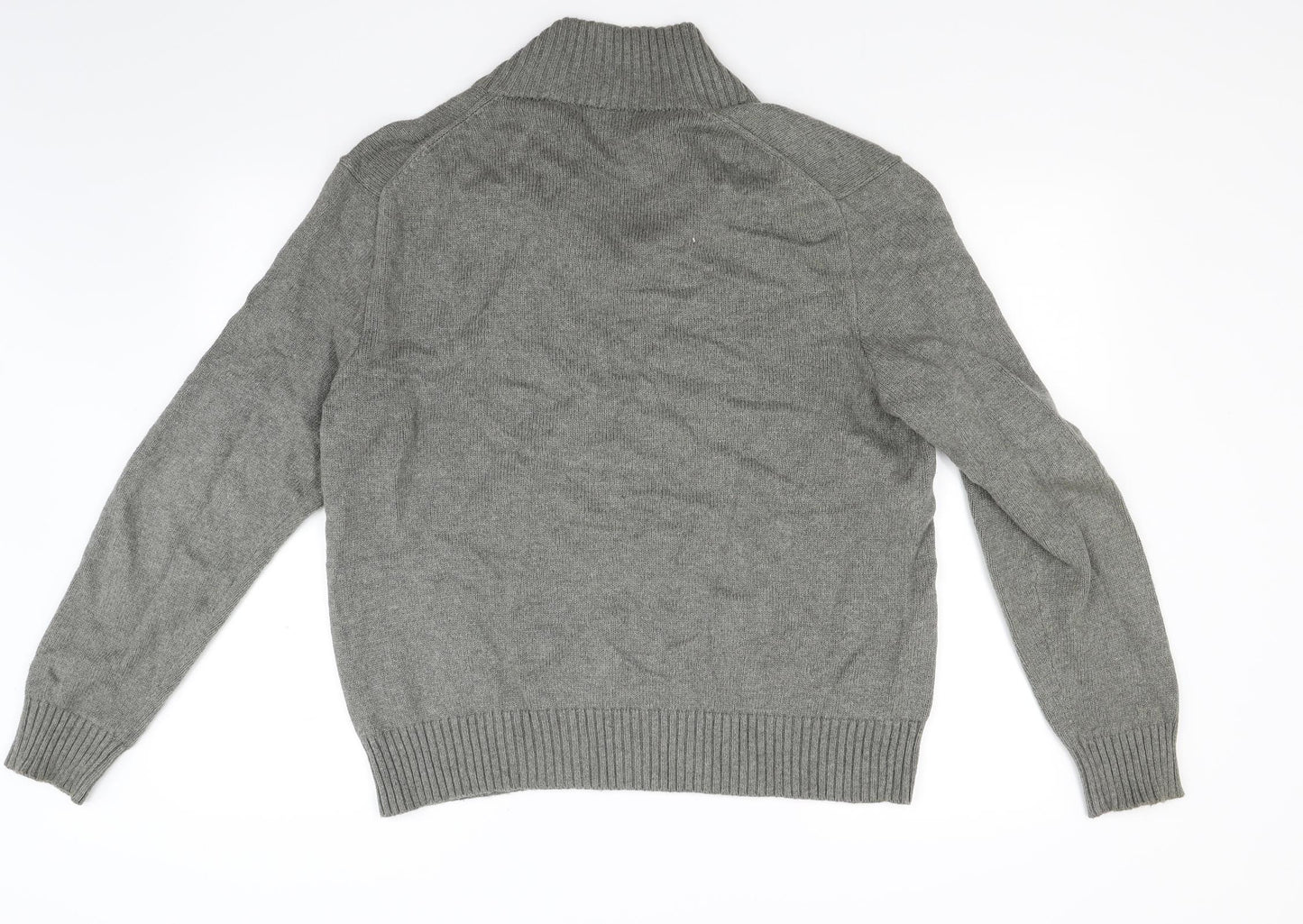 Polo Ralph Lauren Mens Grey  Knit Pullover Jumper Size L
