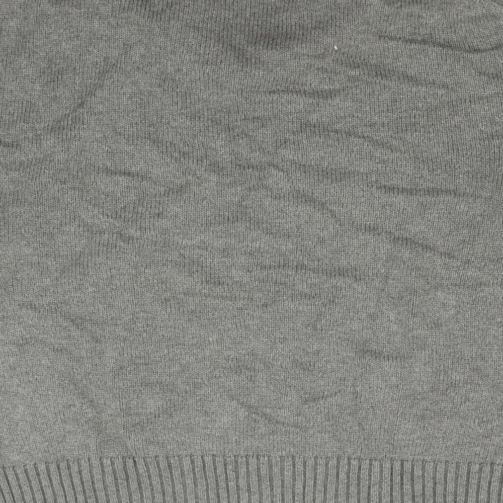 Polo Ralph Lauren Mens Grey  Knit Pullover Jumper Size L