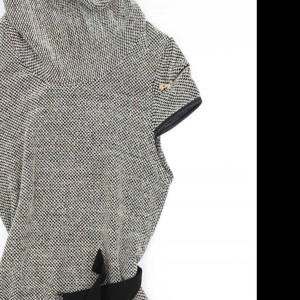 Quiz Womens Grey   A-Line  Size S