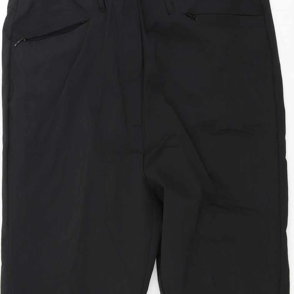 Rohan Womens Black   Windbreaker Trousers Size 16 L27 in