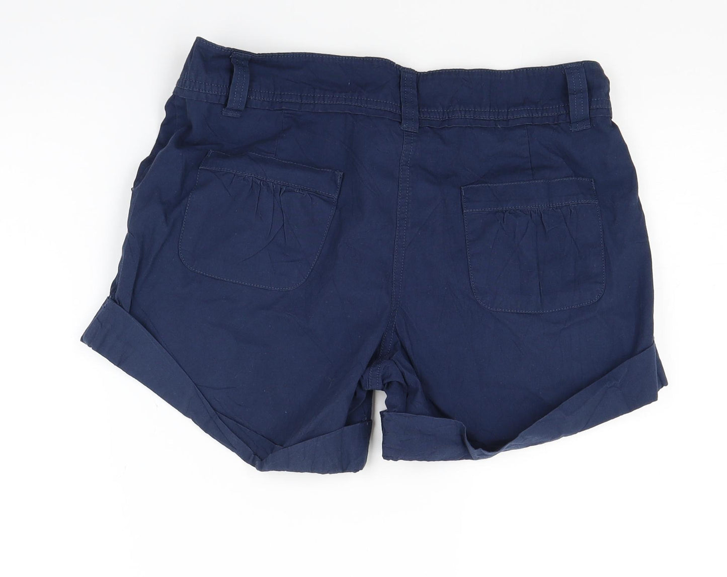 F&F Womens Blue   Chino Shorts Size 12
