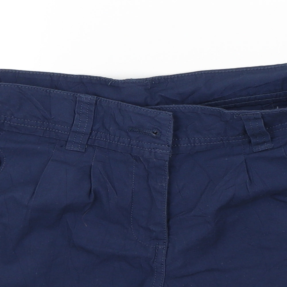 F&F Womens Blue   Chino Shorts Size 12