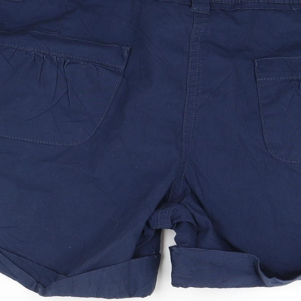F&F Womens Blue   Chino Shorts Size 12