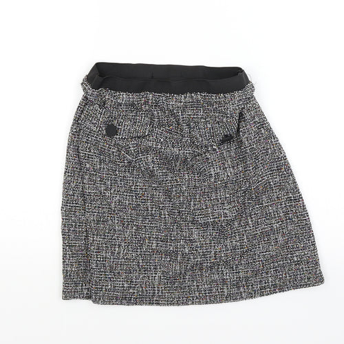 George Womens Grey   Mini Skirt Size 10
