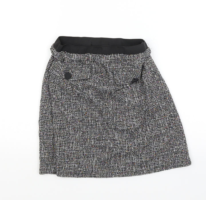 George Womens Grey Mini Skirt Size 10