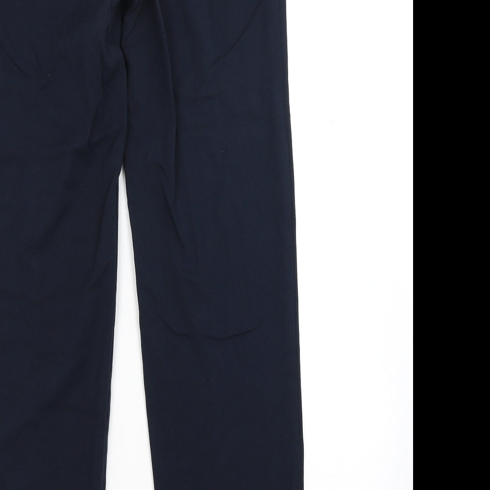 Marks and Spencer Womens Blue   Trousers  Size 8 L28 in