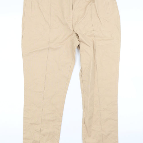 George Womens Beige   Trousers  Size 14 L25 in