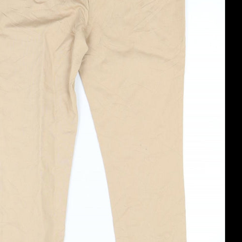 George Womens Beige   Trousers  Size 14 L25 in