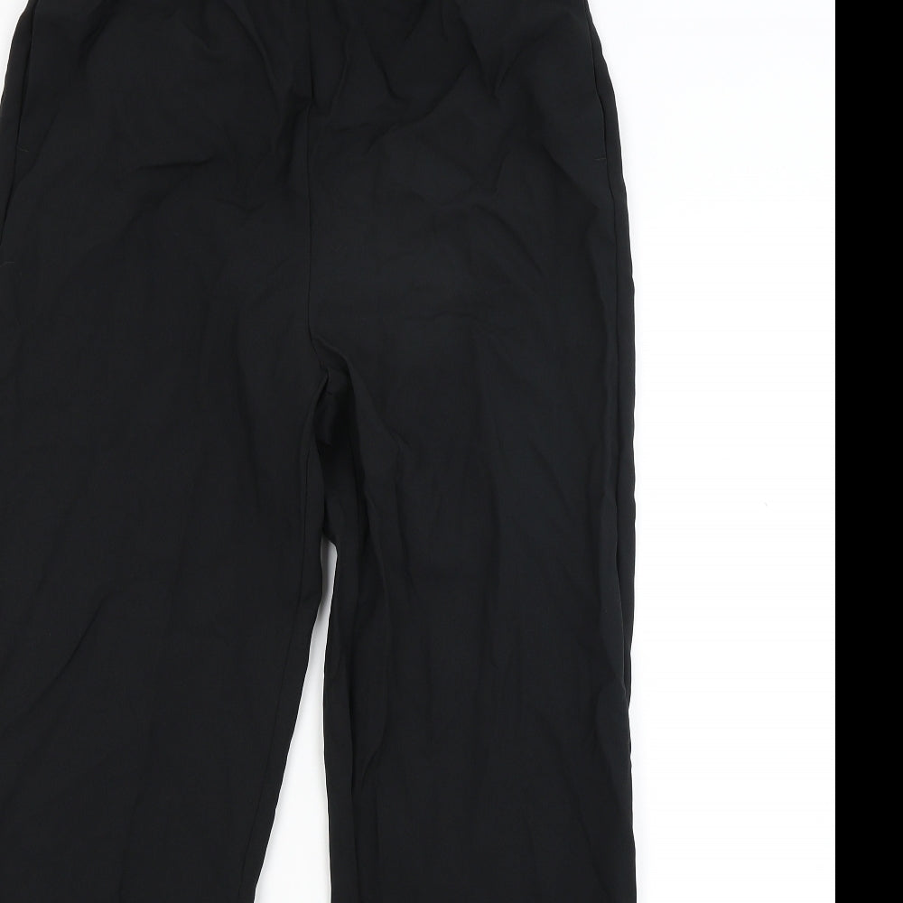 BM Womens Black   Trousers  Size 10 L27 in