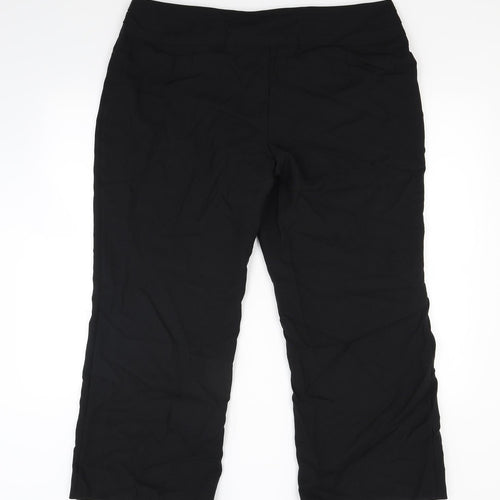 Marks and Spencer Womens Black   Trousers  Size 20 L25 in