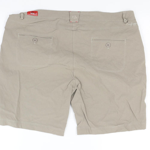 Craghoppers Womens Beige   Chino Shorts Size 20